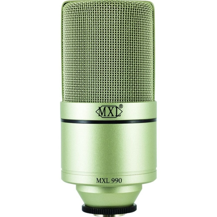 MXL Microphones 01 0013 990 Geniş Diyafram Condenser Vokal/Enstrüman Mikrofonu | Şampanya Rengi Gövde Efsanevi Başlangıç Mikrofonu